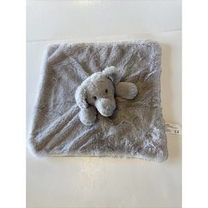 Kellytoy Elephant Plush Lovey Gray Super Soft Security Blanket Rattle 2019
